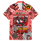 Custom NAIDOC Week 2024 Dragons Family Matching Mermaid Dress and Hawaiian Shirt Mascot Rugby