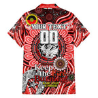 Custom NAIDOC Week 2024 Dragons Family Matching Summer Maxi Dress and Hawaiian Shirt Mascot Rugby