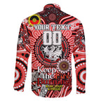 Custom NAIDOC Week 2024 Dragons Family Matching Summer Maxi Dress and Hawaiian Shirt Mascot Rugby