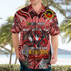 Custom NAIDOC Week 2024 Dragons Hawaiian Shirt Mascot Rugby