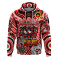 Custom NAIDOC Week 2024 Dragons Hoodie Mascot Rugby