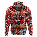 Custom NAIDOC Week 2024 Dragons Hoodie Mascot Rugby
