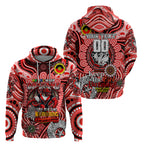 Custom NAIDOC Week 2024 Dragons Hoodie Mascot Rugby