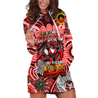 Custom NAIDOC Week 2024 Dragons Hoodie Dress Mascot Rugby