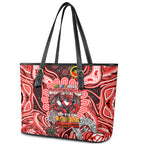 NAIDOC Week 2024 Dragons Leather Tote Bag Mascot Rugby