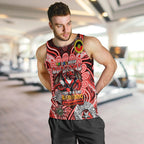 Custom NAIDOC Week 2024 Dragons Men Tank Top Mascot Rugby