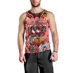 Custom NAIDOC Week 2024 Dragons Men Tank Top Mascot Rugby