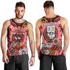 Custom NAIDOC Week 2024 Dragons Men Tank Top Mascot Rugby