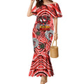 Custom NAIDOC Week 2024 Dragons Mermaid Dress Mascot Rugby