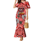 Custom NAIDOC Week 2024 Dragons Mermaid Dress Mascot Rugby