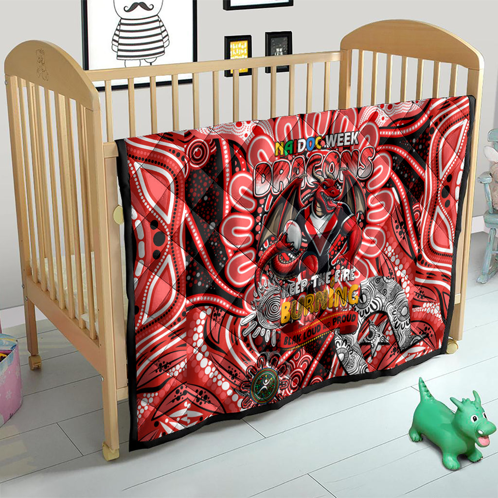 NAIDOC Week 2024 Dragons Quilt Mascot Rugby