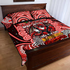 NAIDOC Week 2024 Dragons Quilt Bed Set Mascot Rugby