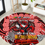 NAIDOC Week 2024 Dragons Round Carpet Mascot Rugby