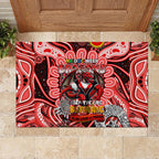 NAIDOC Week 2024 Dragons Rubber Doormat Mascot Rugby