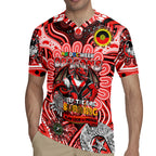 Custom NAIDOC Week 2024 Dragons Rugby Jersey Mascot Rugby