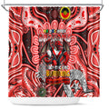 NAIDOC Week 2024 Dragons Shower Curtain Mascot Rugby