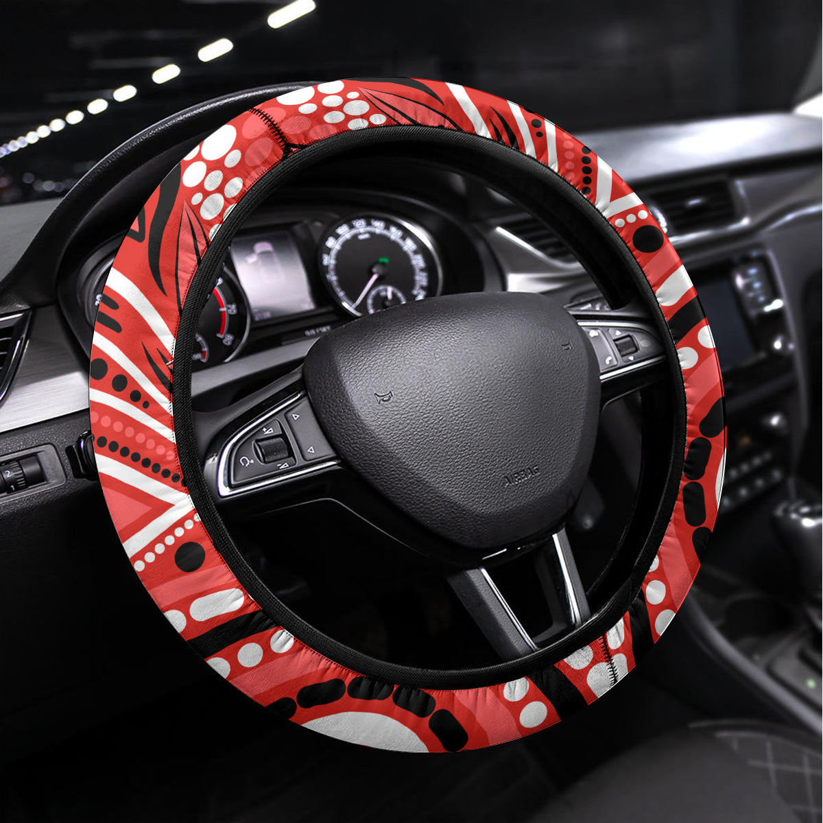 NAIDOC Week 2024 Dragons Steering Wheel Cover Mascot Rugby