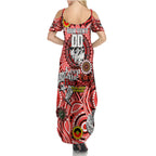 Custom NAIDOC Week 2024 Dragons Summer Maxi Dress Mascot Rugby