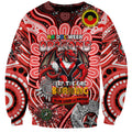 Custom NAIDOC Week 2024 Dragons Sweatshirt Mascot Rugby