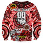 Custom NAIDOC Week 2024 Dragons Sweatshirt Mascot Rugby