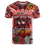Custom NAIDOC Week 2024 Dragons T Shirt Mascot Rugby