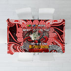 NAIDOC Week 2024 Dragons Tablecloth Mascot Rugby