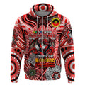 Custom NAIDOC Week 2024 Dragons Zip Hoodie Mascot Rugby