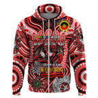 Custom NAIDOC Week 2024 Dragons Zip Hoodie Mascot Rugby