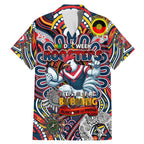 Custom NAIDOC Week 2024 Roosters Family Matching Mermaid Dress and Hawaiian Shirt Mascot Rugby