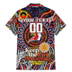 Custom NAIDOC Week 2024 Roosters Family Matching Mermaid Dress and Hawaiian Shirt Mascot Rugby