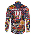 Custom NAIDOC Week 2024 Roosters Family Matching Summer Maxi Dress and Hawaiian Shirt Mascot Rugby