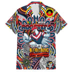 Custom NAIDOC Week 2024 Roosters Hawaiian Shirt Mascot Rugby