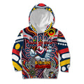 Custom NAIDOC Week 2024 Roosters Kid Hoodie Mascot Rugby