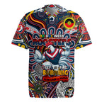 Custom NAIDOC Week 2024 Roosters Rugby Jersey Mascot Rugby