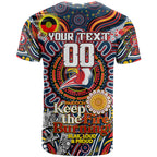 Custom NAIDOC Week 2024 Roosters T Shirt Mascot Rugby