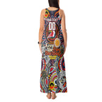 Custom NAIDOC Week 2024 Roosters Tank Maxi Dress Mascot Rugby
