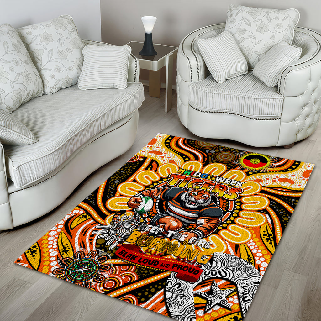 NAIDOC Week 2024 Tigers Area Rug Mascot Rugby