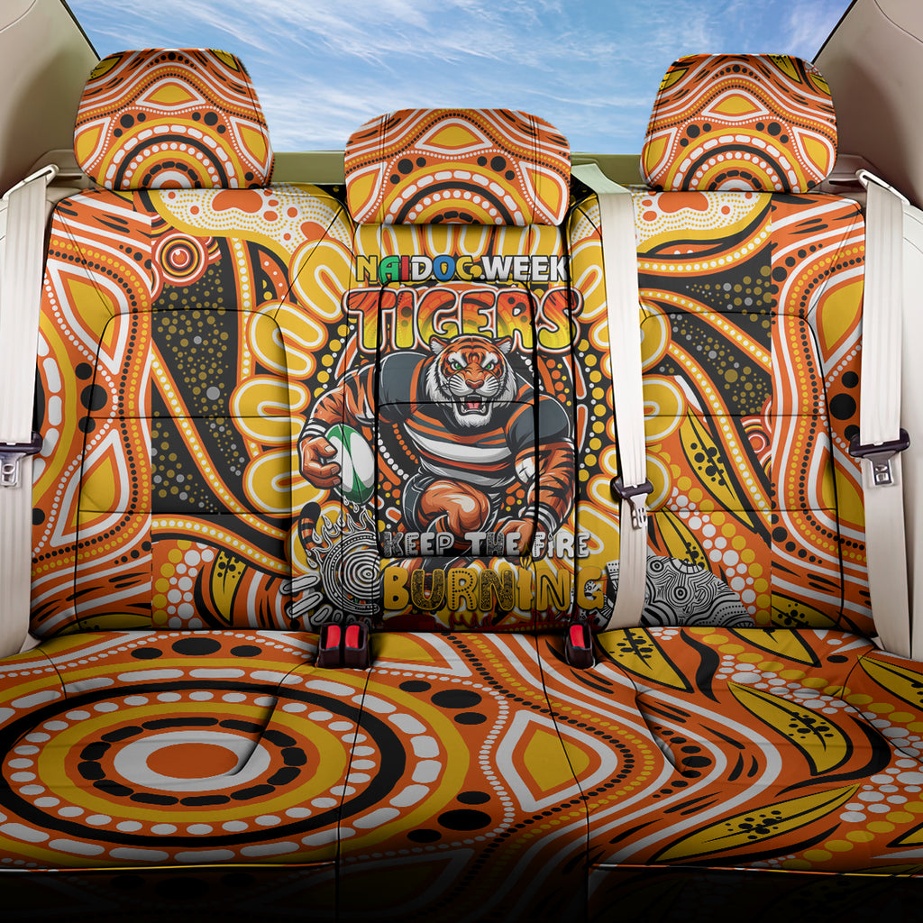 NAIDOC Week 2024 Tigers Back Car Seat Cover Mascot Rugby