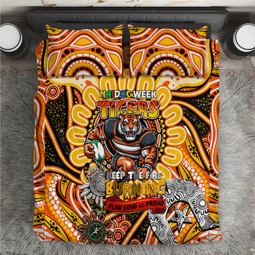 NAIDOC Week 2024 Tigers Bedding Set Mascot Rugby