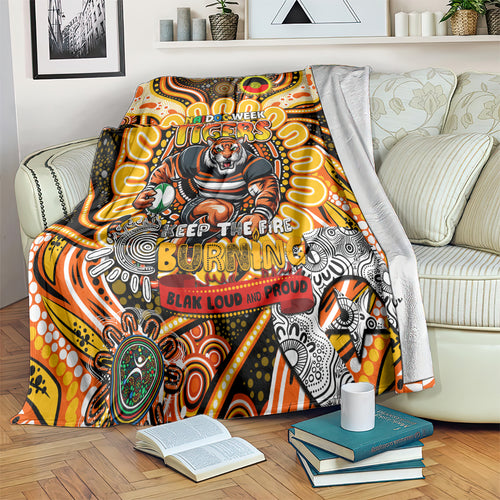 NAIDOC Week 2024 Tigers Blanket Mascot Rugby