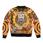 Custom NAIDOC Week 2024 Tigers Bomber Jacket Mascot Rugby