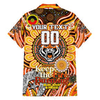 Custom NAIDOC Week 2024 Tigers Family Matching Summer Maxi Dress and Hawaiian Shirt Mascot Rugby