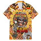 Custom NAIDOC Week 2024 Tigers Family Matching Tank Maxi Dress and Hawaiian Shirt Mascot Rugby