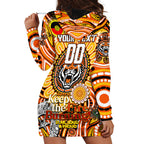 Custom NAIDOC Week 2024 Tigers Hoodie Dress Mascot Rugby