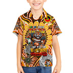 Custom NAIDOC Week 2024 Tigers Kid Hawaiian Shirt Mascot Rugby