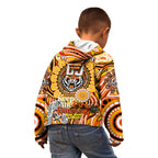 Custom NAIDOC Week 2024 Tigers Kid Hoodie Mascot Rugby