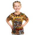 Custom NAIDOC Week 2024 Tigers Kid T Shirt Mascot Rugby