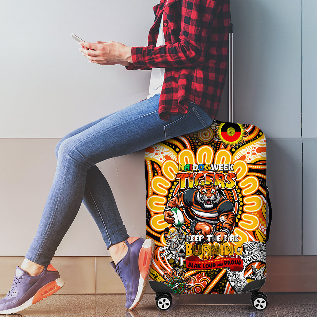 NAIDOC Week 2024 Tigers Luggage Cover Mascot Rugby