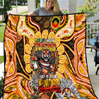 NAIDOC Week 2024 Tigers Quilt Mascot Rugby