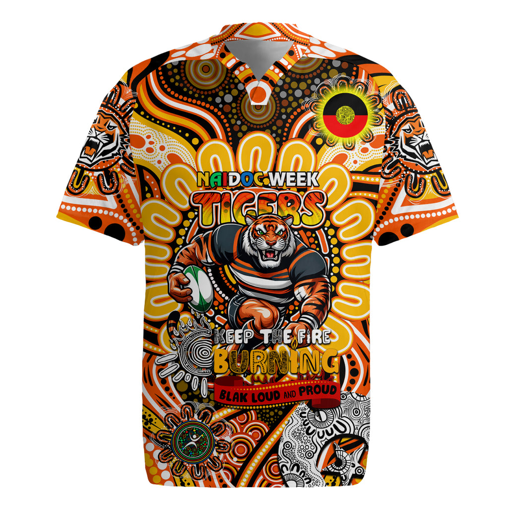 Custom NAIDOC Week 2024 Tigers Rugby Jersey Mascot Rugby